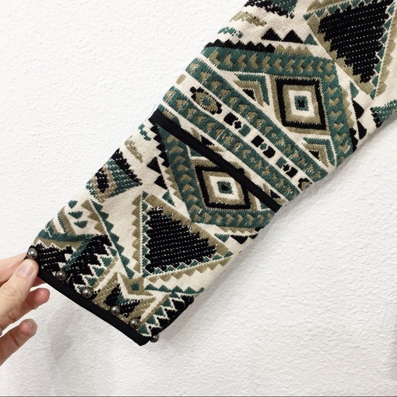 Topshop open front embroidered jacket - Picture 4 of 7